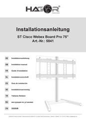 HAGOR 5841 Installationsanleitung