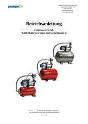 KSB Multi Eco 65 P Betriebsanleitung