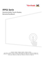 Viewsonic IFP51 Serie Benutzerhandbuch