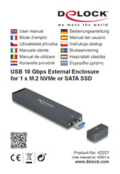 Delock 42021 Bedienungsanleitung