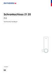 Dormakaba 21 20 Technisches Handbuch