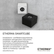 Etherma SMARTCUBE Installations- Und Bedienungsanleitung