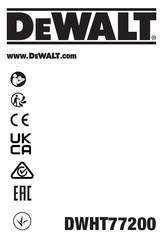 Dewalt DWHT77200 Bersetzt Von Den Originalanweisungen