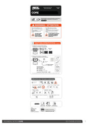 PETZL CORE Gebrauchsanleitung