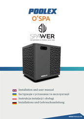 Poolex SPAWER O'SPA 34 Installations- Und Gebrauchsanleitung
