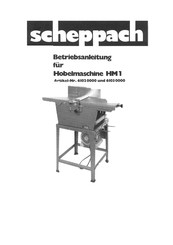 Scheppach HM 1 Betriebsanleitung