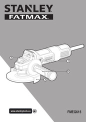 Stanley FATMAX FMEG615 Bersetzt Von Den Originalanweisungen