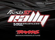 Traxxas Fiesta ST rally VXL BRUSHLESS Bedienungsanleitung