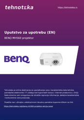 BenQ MW560 Bedienungsanleitung