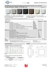Sensortec EDIZIOdue Design RFE07 Bedienungsanleitung