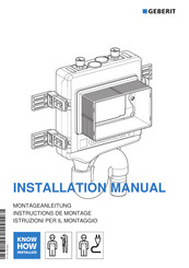 Geberit HS10 Montageanleitung
