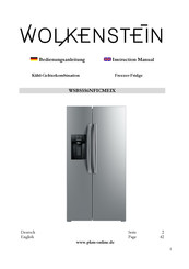 Wolkenstein WSBS556NFICMEIX Bedienungsanleitung
