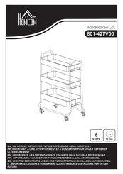 Homcom 801-427V00 Bedienungsanleitung