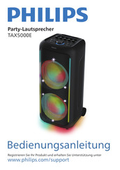 Philips TAX5000E/10 Bedienungsanleitung