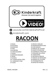 Kinderkraft RACOON Bedienungsanleitung