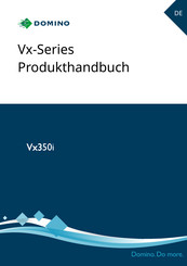 Domino Vx Serie Benutzerhandbuch