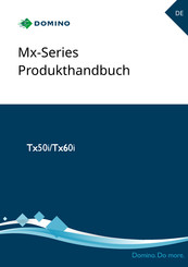 Domino Mx Serie Produkthandbuch