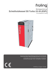 Froling S5 Turbo 22 Montageanleitung