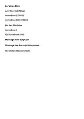 Eufy eufyCam E40 Bedienungsanleitung