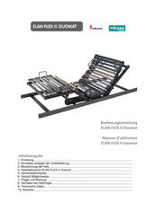 Micasa +robusta ELAN FLEX II DUOMAT Bedienungsanleitung