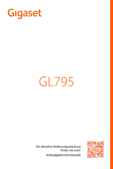 Gigaset GL795 Bedienungsanleitung