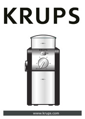 Krups GVX2 Bedienungsanleitung