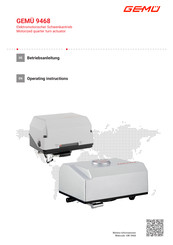 Gemü 9468 Betriebsanleitung
