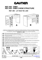 Gautier DIMIX 890 Montageanleitung