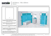 Sensio Celestia Rectangle SE00092 Installationsanleitung