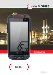 I.safe Mobile IS530.1 Sicherheits- Und Schnellstartanleitung