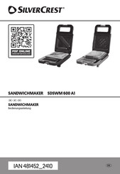 Silvercrest 481452 2410 Bedienungsanleitung
