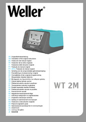 Weller WT 2M Originalbetriebsanleitung