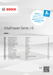 Bosch VitaPower MMB6652B Gebrauchsanleitung