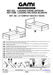 Gautier Gami LUGANO 206 Montageanleitung