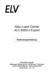 Elv ALC 8500-2 Expert Bedienungsanleitung