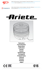 Ariete 616 B-Dry Bedienungsanleitung