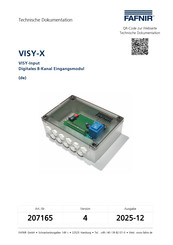 fafnir VISY-X System Technische Dokumentation