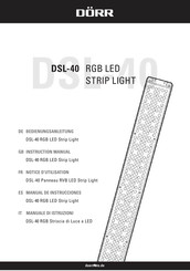 Dorr DSL-40 Bedienungsanleitung