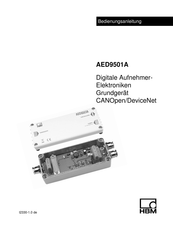 Hbm AED9501A Bedienungsanleitung