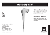 BRAND Transferpette Gebrauchsanleitung