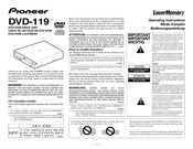 Pioneer DVD-119 Bedienungsanleitung