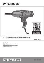Parkside 480243 2410 Originalbetriebsanleitung