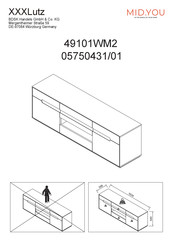 Xxxlutz MID.YOU 49101WM2 Bedienungsanleitung