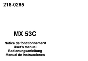 Metrix MX 53C Bedienungsanleitung