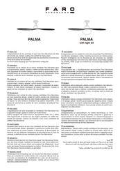 Faro Barcelona PALMA Bedienungsanleitung