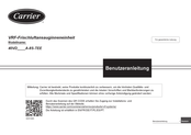 Carrier 40VD A-8S-TEE Serie Benutzeranleitung