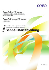 Riso ComColor FT 5230 Schnellstartanleitung