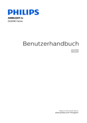 Philips OLED901 Serie Benutzerhandbuch