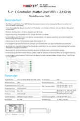 Mi-Light MiBoxer SM5 Bedienungsanleitung