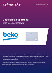 Beko CF100WN Gebrauchsanweisung